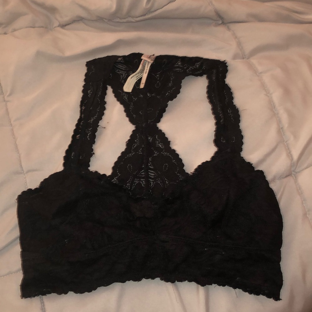 Black free people bra